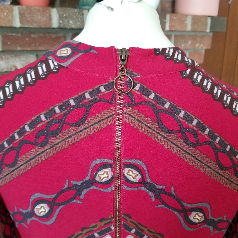 Free People Stella Boho Mosaic Print Dress - Picture 4 of 7
